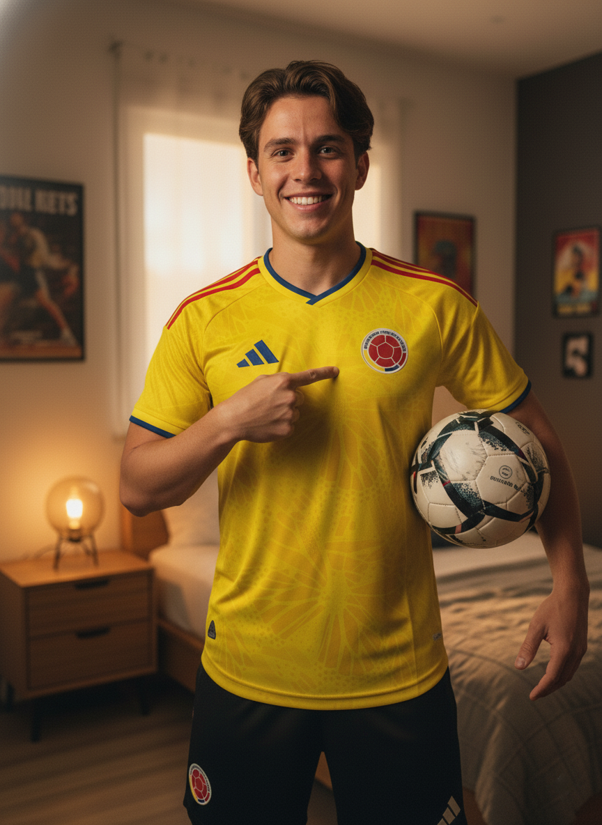 CAMISETA SELECCION COLOMBIA MUNDIAL 26